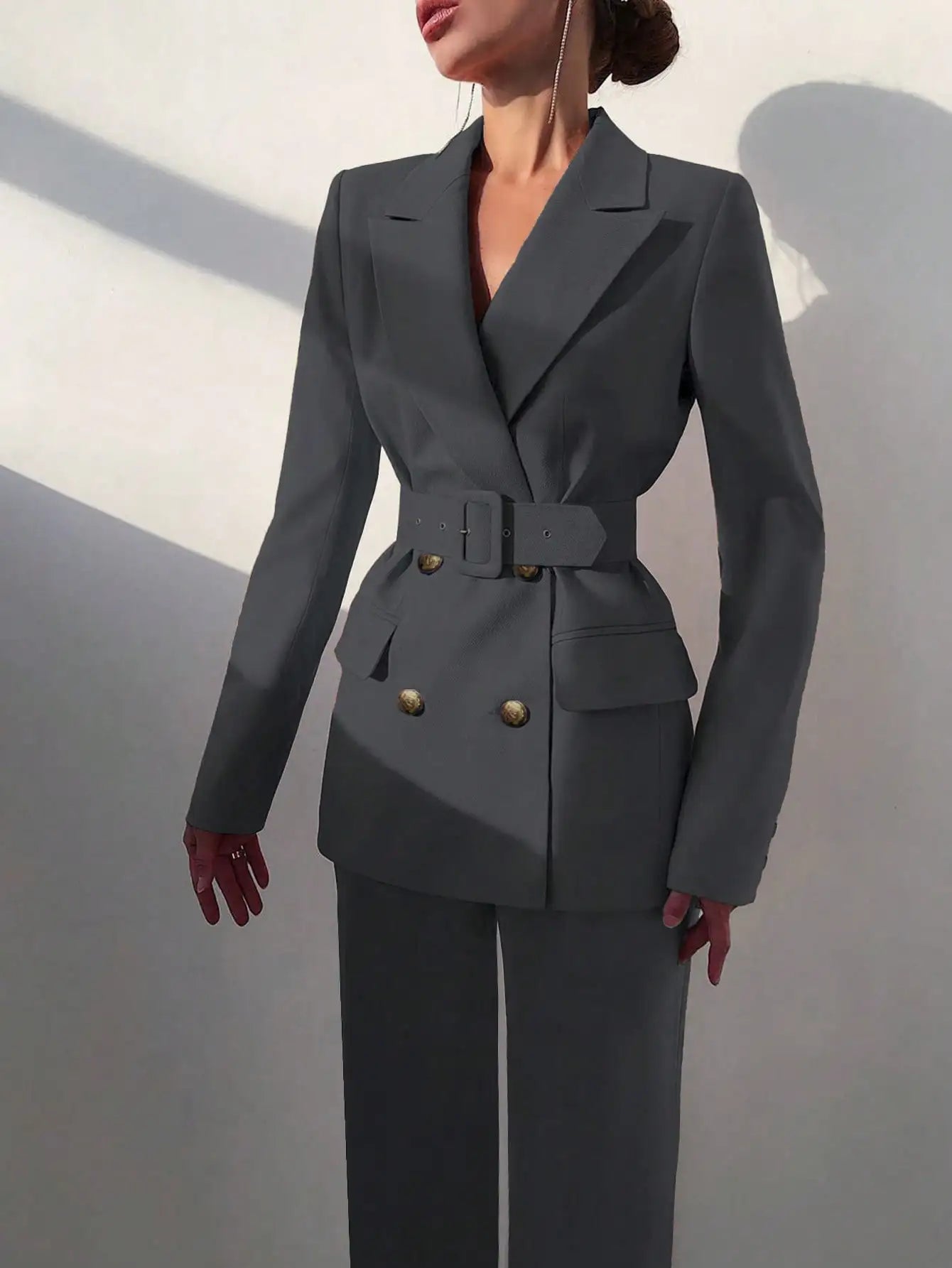 Two - Piece Office Set – Modern Business Casual Look - LunaKit.LTD