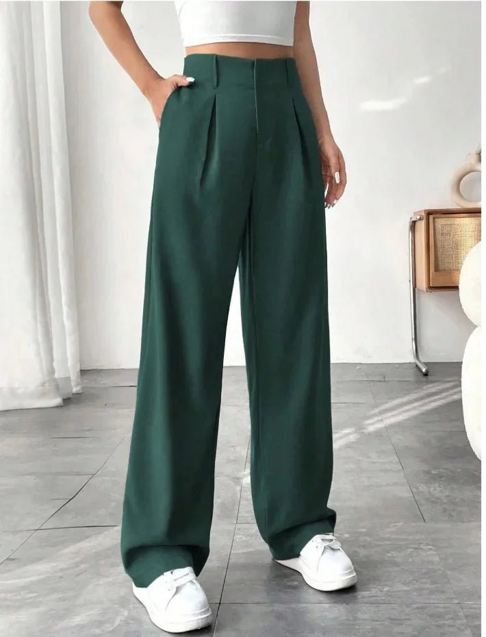Versatile High - Waist Pants – Casual Flowing Fit - LunaKit.LTD