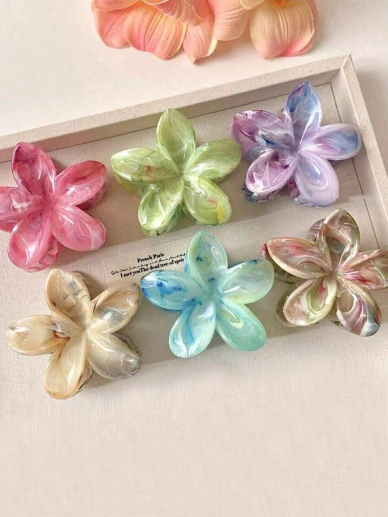 Bougainvillea Hair Claw Clips