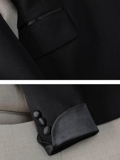 Business Blazer & Trouser Set – Modern Office Look - LunaKit.LTD