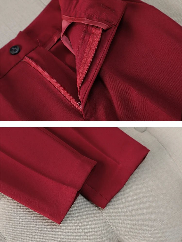 Business Blazer & Trouser Set – Modern Office Look - LunaKit.LTD