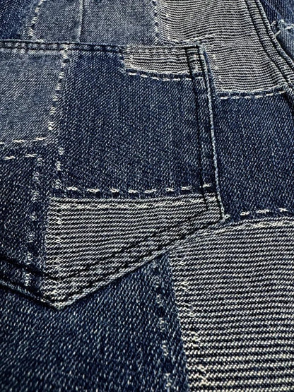 Buttoned High - Waist Denim Pants – Loose Fit Style - LunaKit.LTD