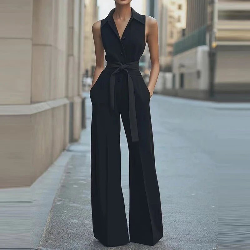Buttoned Straight - Leg Romper – Modern Elegant Fit - LunaKit.LTD