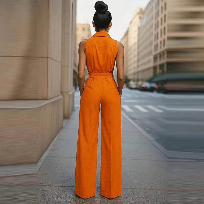 Buttoned Straight - Leg Romper – Modern Elegant Fit - LunaKit.LTD