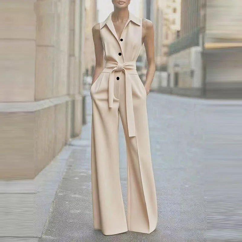 Buttoned Straight - Leg Romper – Modern Elegant Fit - LunaKit.LTD