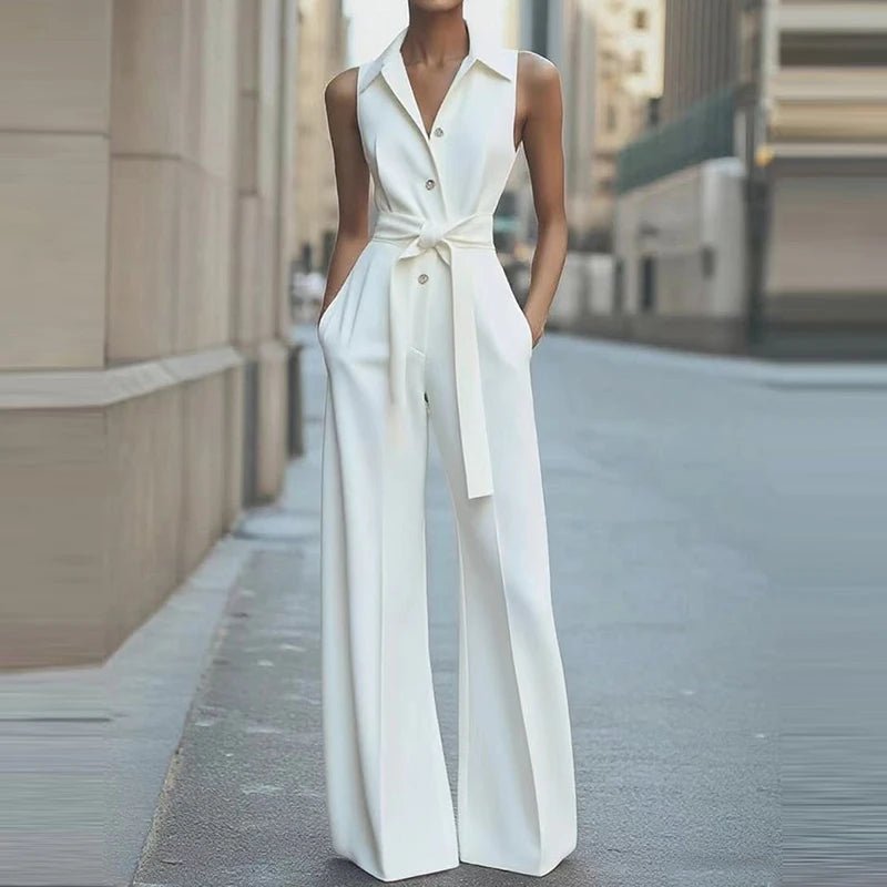 Buttoned Straight - Leg Romper – Modern Elegant Fit - LunaKit.LTD