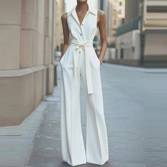 Buttoned Straight - Leg Romper – Modern Elegant Fit - LunaKit.LTD