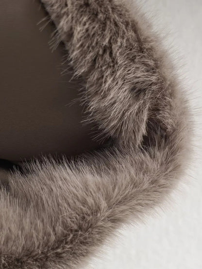 Chic Fur Coat – Elegant Street Comfort Look - LunaKit.LTD