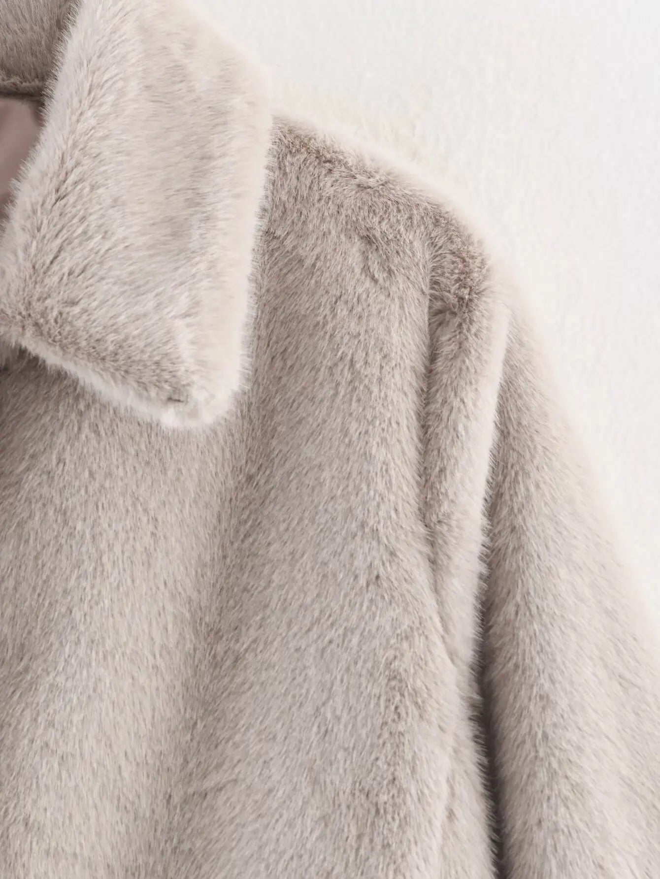 Chic Fur Coat – Elegant Street Comfort Look - LunaKit.LTD