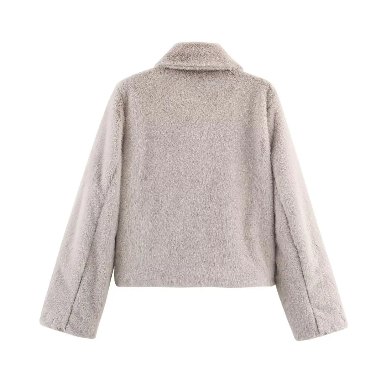 Chic Fur Coat – Elegant Street Comfort Look - LunaKit.LTD