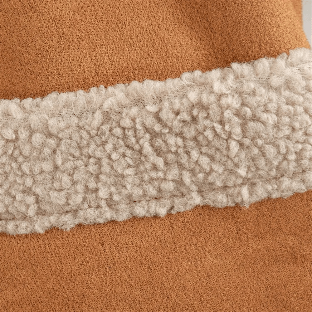 Cozy Faux Fur Jacket – Chic Warm Autumn Style - LunaKit.LTD