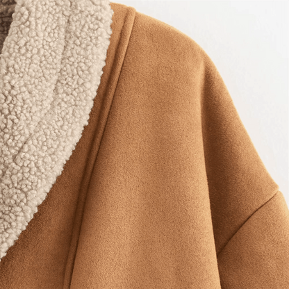 Cozy Faux Fur Jacket – Chic Warm Autumn Style - LunaKit.LTD