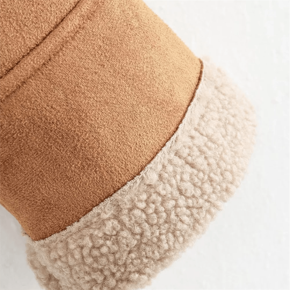 Cozy Faux Fur Jacket – Chic Warm Autumn Style - LunaKit.LTD