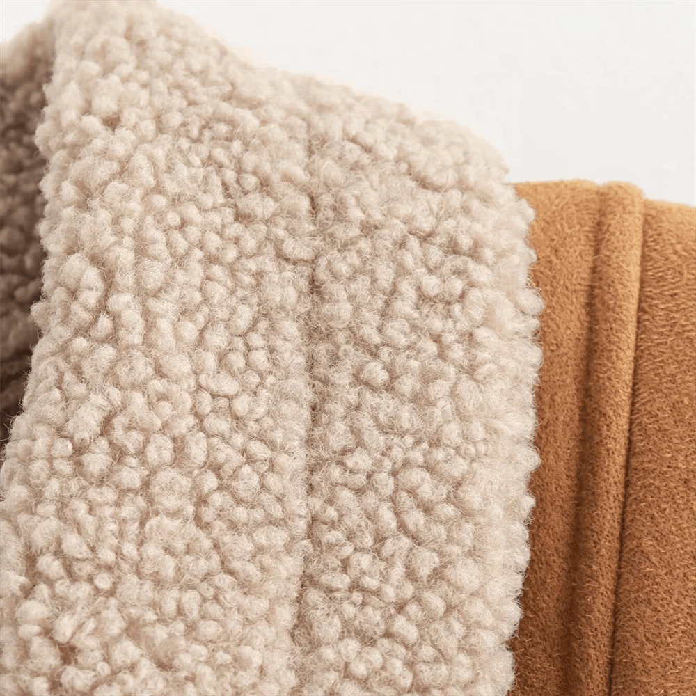 Cozy Faux Fur Jacket – Chic Warm Autumn Style - LunaKit.LTD