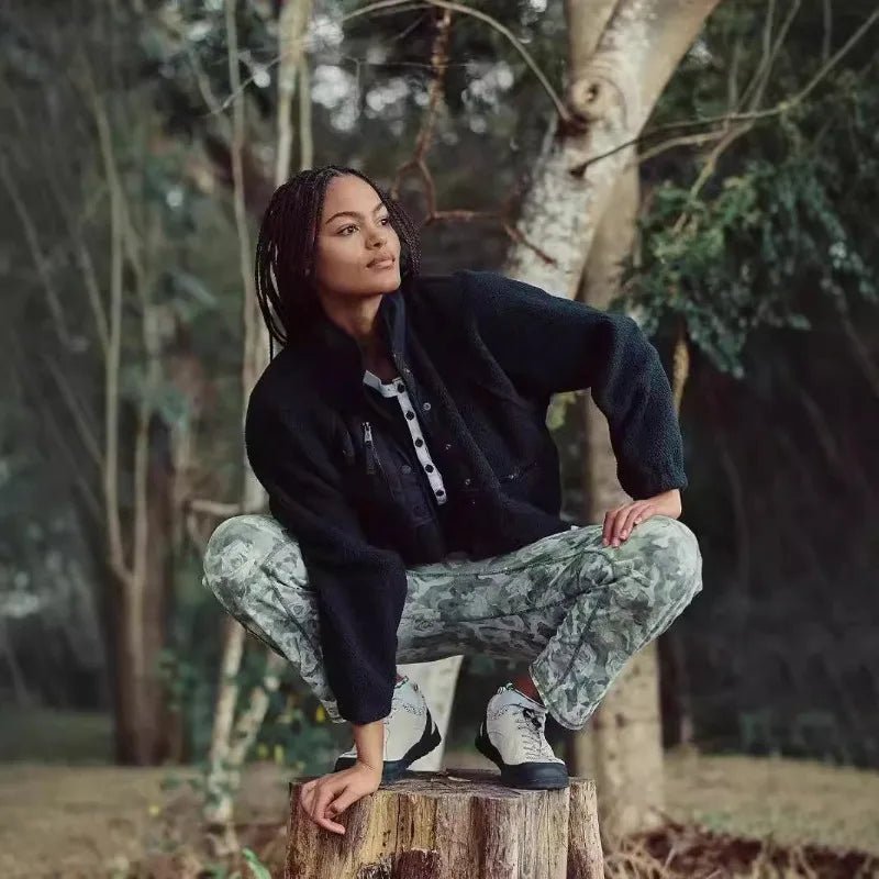 Cozy Velvet Jacket – Lightweight Warmth with European Chic - LunaKit.LTD