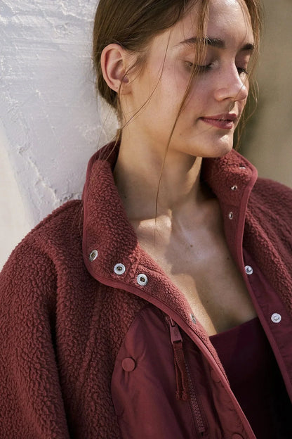 Cozy Velvet Jacket – Lightweight Warmth with European Chic - LunaKit.LTD