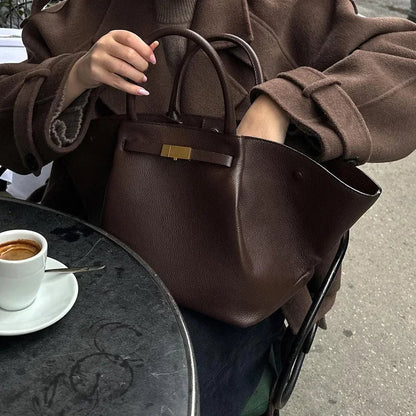 Cropped Wool Trench Jacket – Belted Double - Breasted - LunaKit.LTD