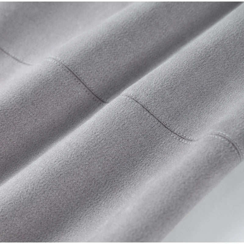 Double - Breasted Suede Trench – High Street Elegance - LunaKit.LTD