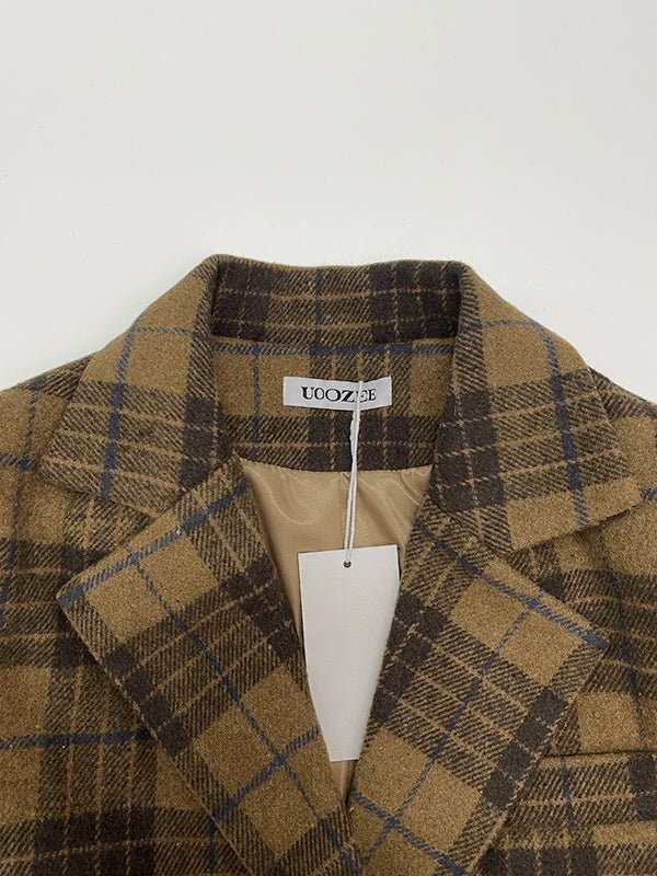 Elegant Retro Blazer – Loose Fit Formal Chic - LunaKit.LTD