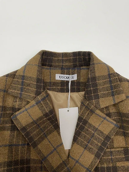 Elegant Retro Blazer – Loose Fit Formal Chic - LunaKit.LTD