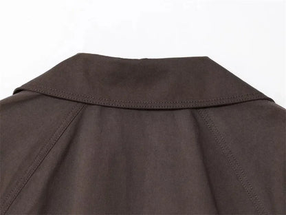 Fashion Belted Coat – Casual & Versatile Style - LunaKit.LTD