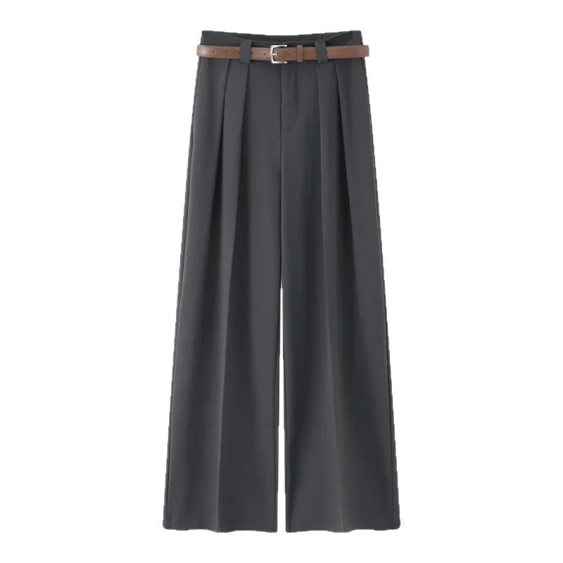 Floor - Length Suit Pants – Minimal Summer Style - LunaKit.LTD