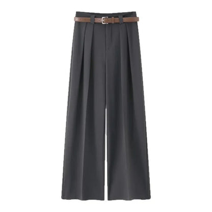 Floor - Length Suit Pants – Minimal Summer Style - LunaKit.LTD