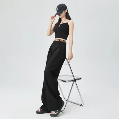 Floor - Length Suit Pants – Minimal Summer Style - LunaKit.LTD