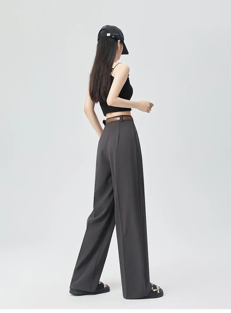 Floor - Length Suit Pants – Minimal Summer Style - LunaKit.LTD