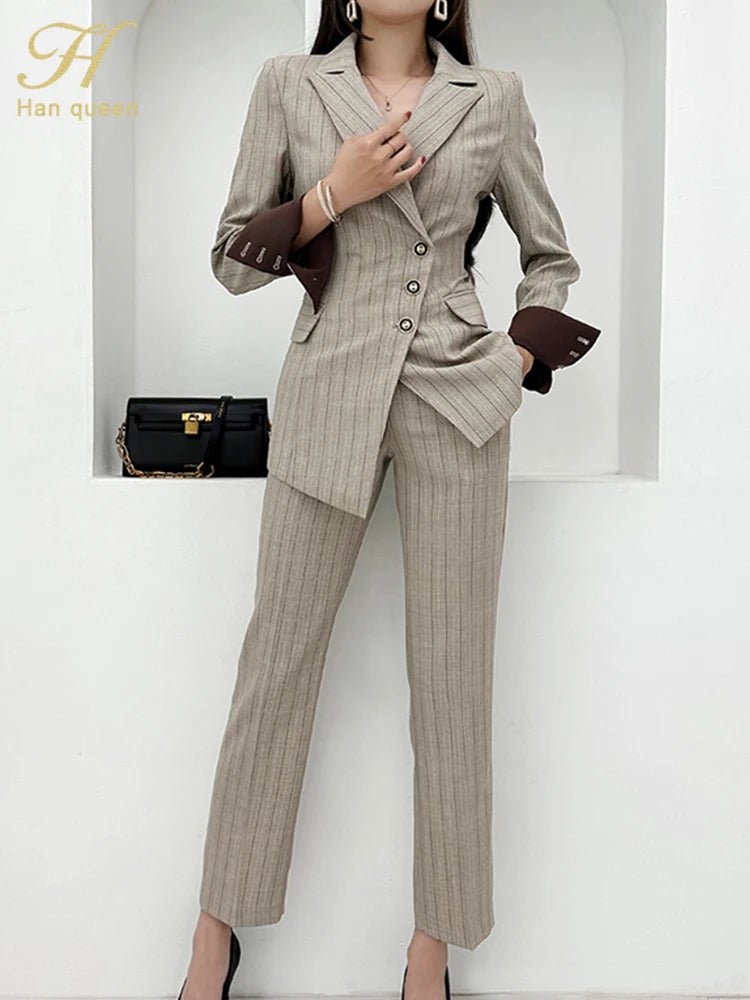 Formal Casual Suit – Modern Office Chic Look - LunaKit.LTD