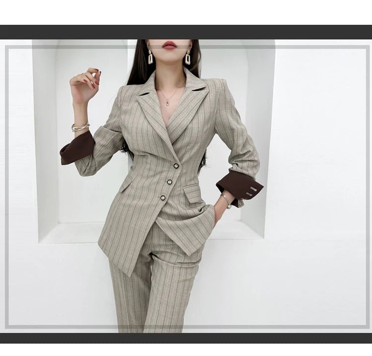 Formal Casual Suit – Modern Office Chic Look - LunaKit.LTD