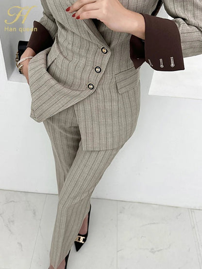 Formal Casual Suit – Modern Office Chic Look - LunaKit.LTD