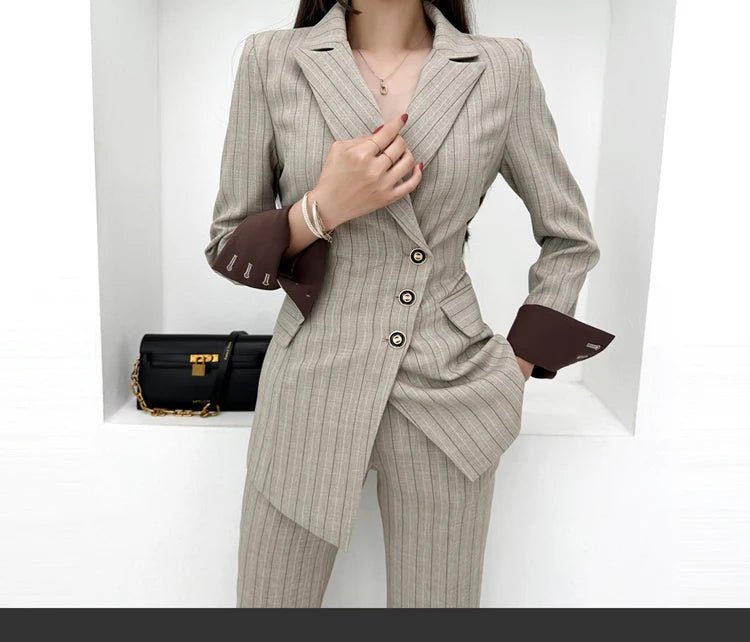 Formal Casual Suit – Modern Office Chic Look - LunaKit.LTD