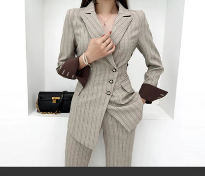 Formal Casual Suit – Modern Office Chic Look - LunaKit.LTD