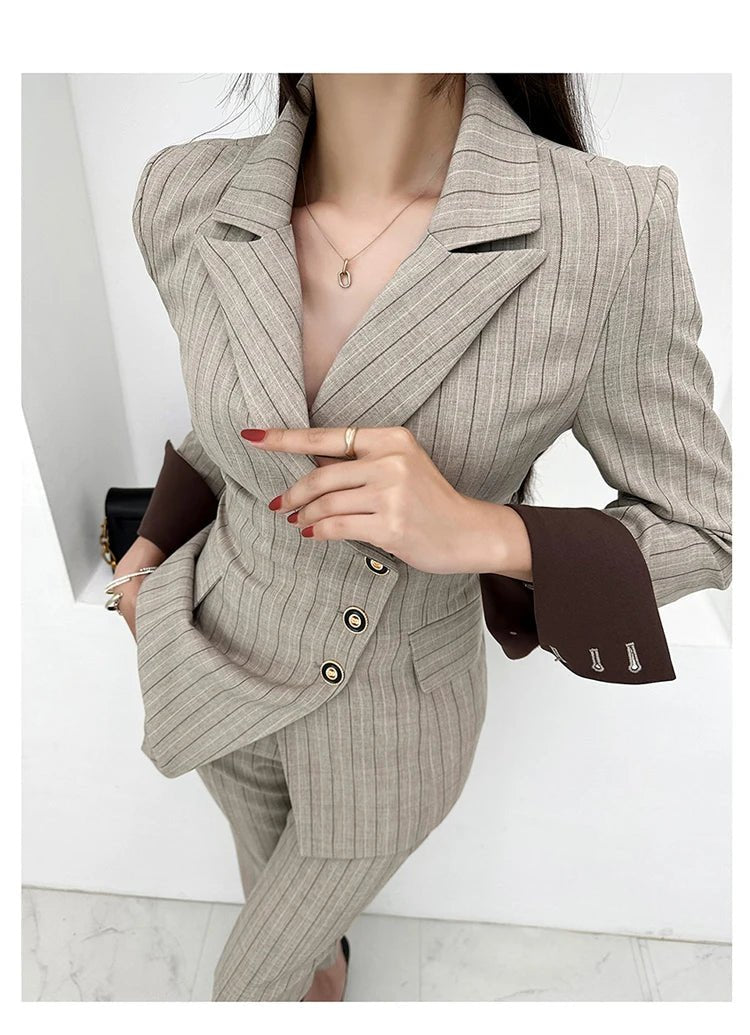 Formal Casual Suit – Modern Office Chic Look - LunaKit.LTD