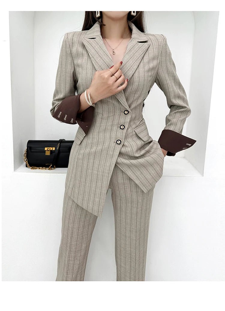 Formal Casual Suit – Modern Office Chic Look - LunaKit.LTD