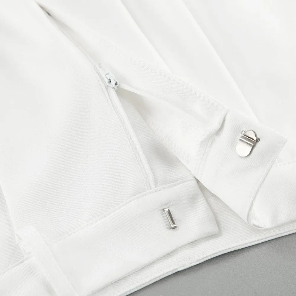 Light Luxury Trousers – Elegant High - Waist Commuter Chic - LunaKit.LTD