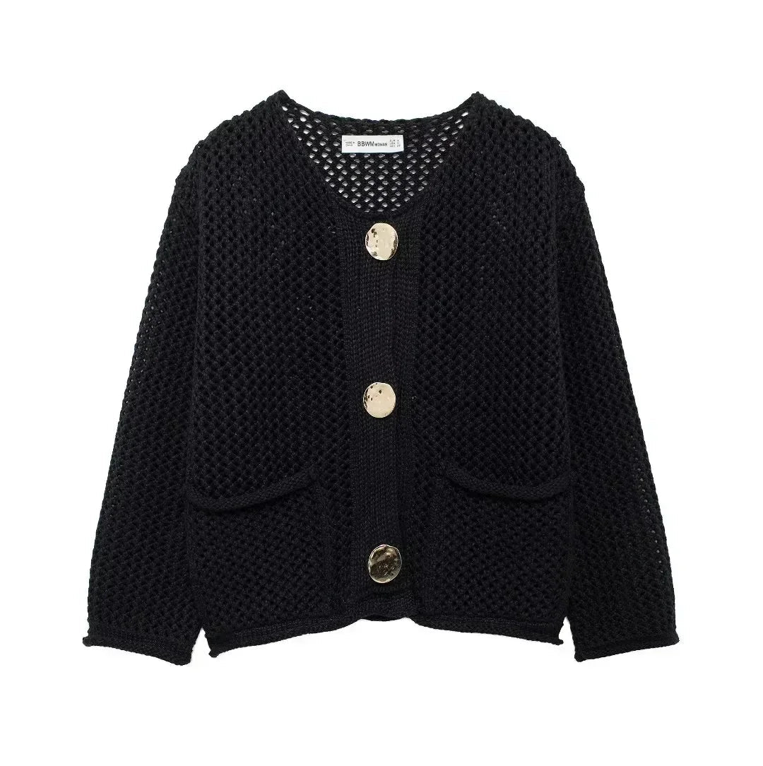 Long - Sleeve Knit Sweater – Cozy Modern Style - LunaKit.LTD