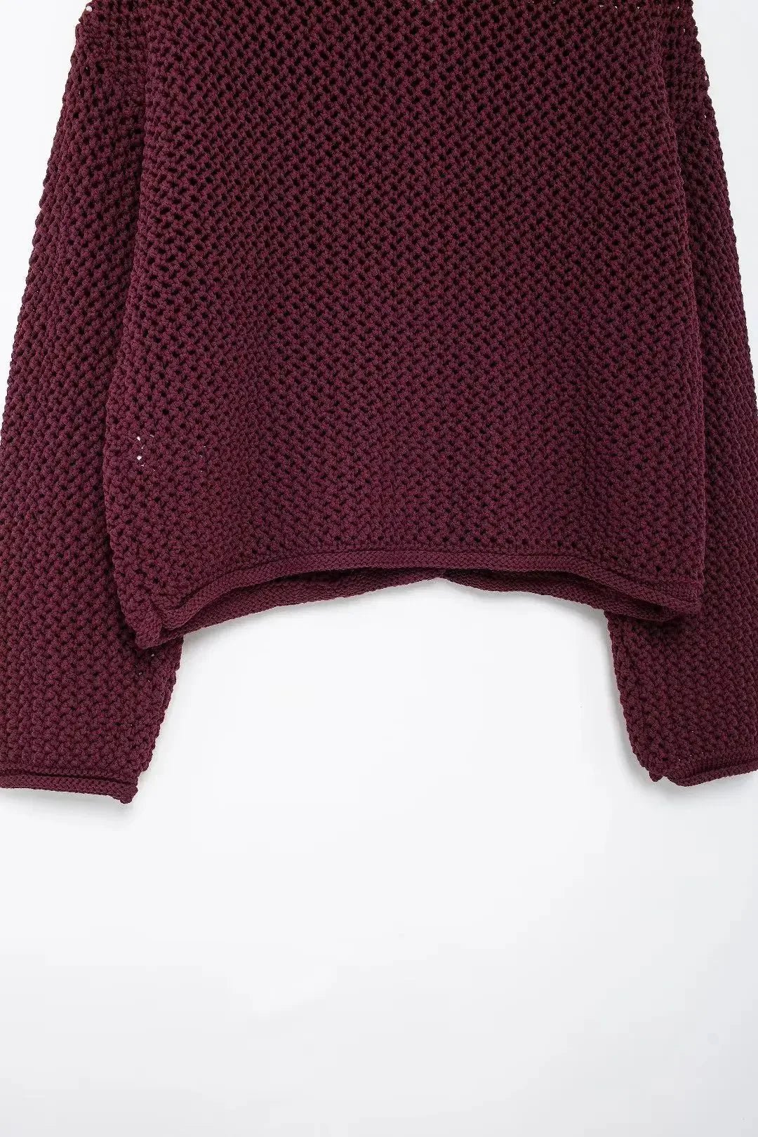 Long - Sleeve Knit Sweater – Cozy Modern Style - LunaKit.LTD