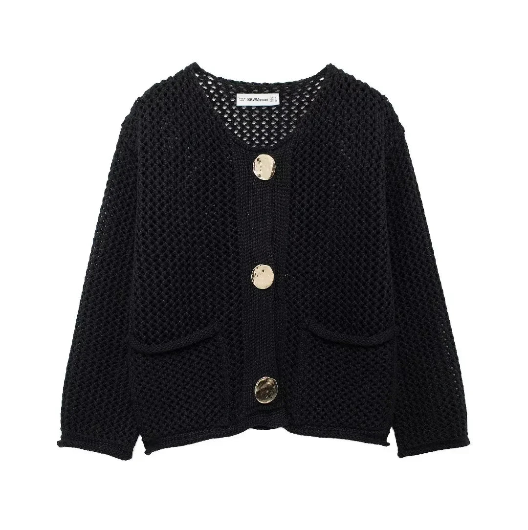 Long - Sleeve Knit Sweater – Cozy Modern Style - LunaKit.LTD