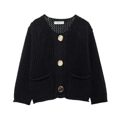 Long - Sleeve Knit Sweater – Cozy Modern Style - LunaKit.LTD