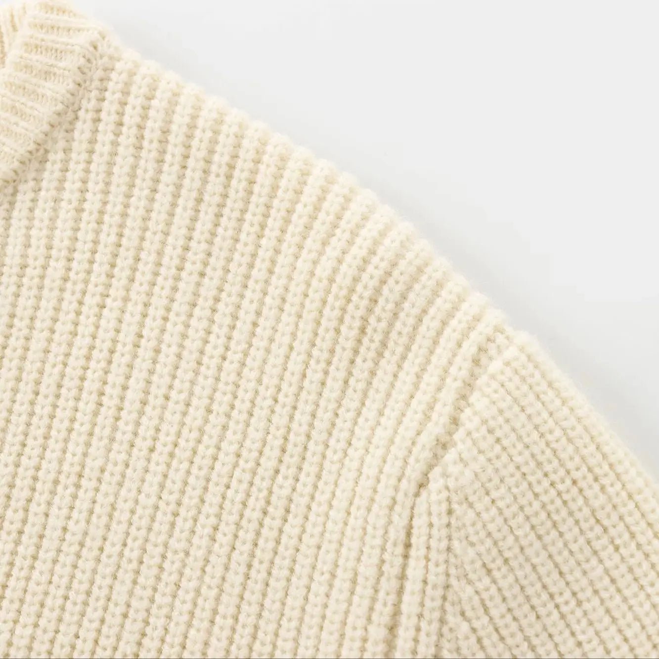 Long - Sleeve Knit Sweater – Feminine Minimal Chic - LunaKit.LTD