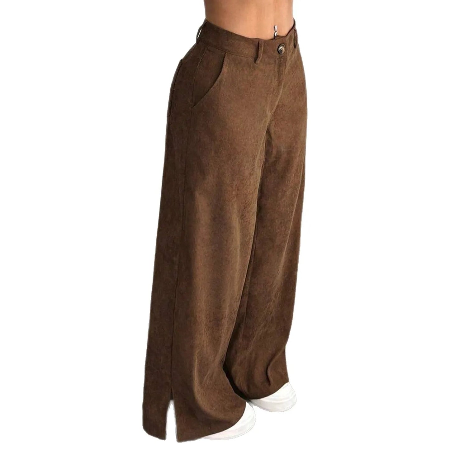 Loose Corduroy Pants – Elegant Retro Comfort - LunaKit.LTD