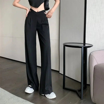 Loose Fit Wide - Leg Pants – Flowing Summer Style - LunaKit.LTD