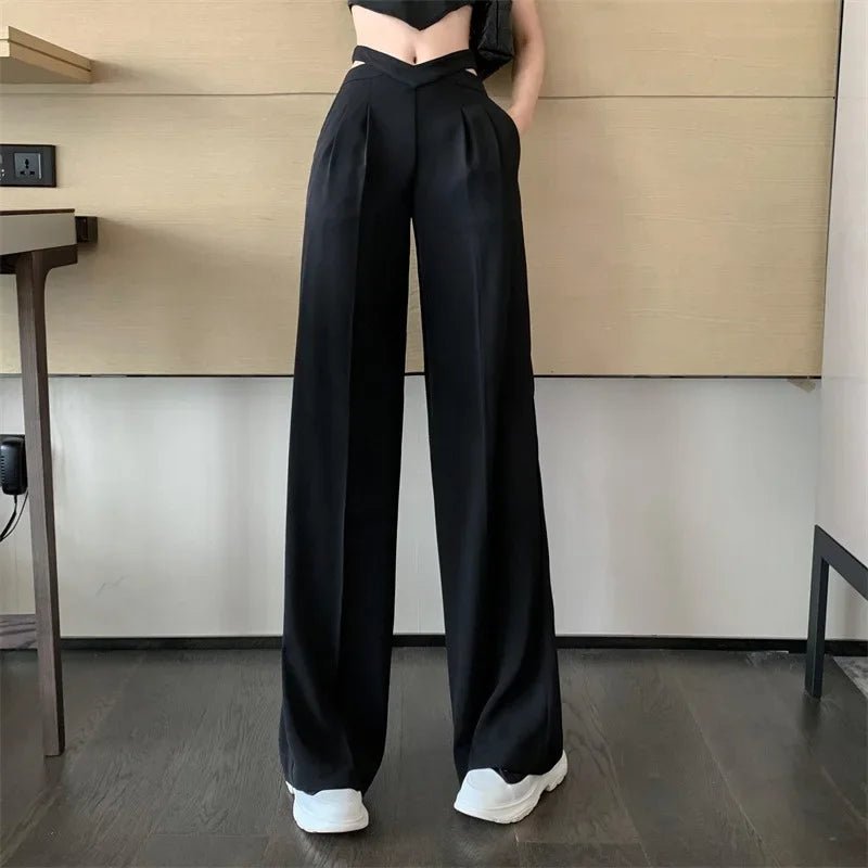 Loose Fit Wide - Leg Pants – Flowing Summer Style - LunaKit.LTD