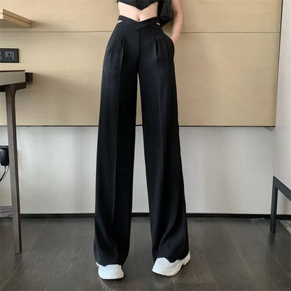 Loose Fit Wide - Leg Pants – Flowing Summer Style - LunaKit.LTD