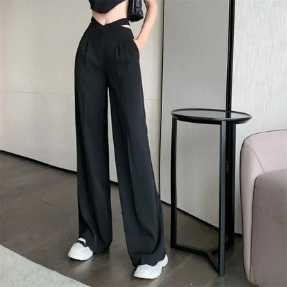 Loose Fit Wide - Leg Pants – Flowing Summer Style - LunaKit.LTD