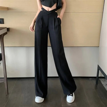 Loose Fit Wide - Leg Pants – Flowing Summer Style - LunaKit.LTD