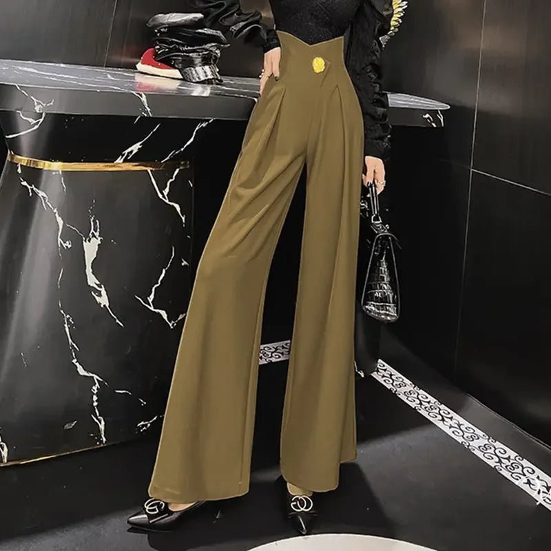 Loose Fit Wide - Leg Pants – Versatile Modern Look - LunaKit.LTD