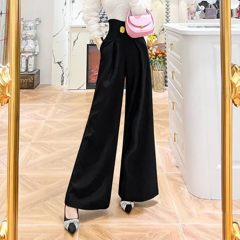 Loose Fit Wide - Leg Pants – Versatile Modern Look - LunaKit.LTD